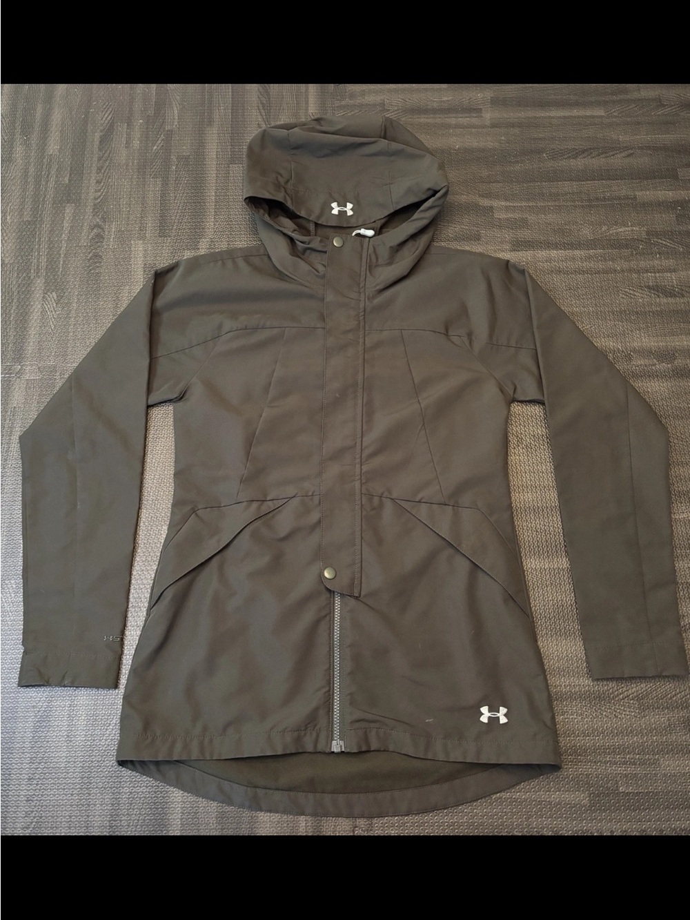 Under Armour Womens UA Storm Ridgely Waterproof Hooded Windbreaker Jacket XS